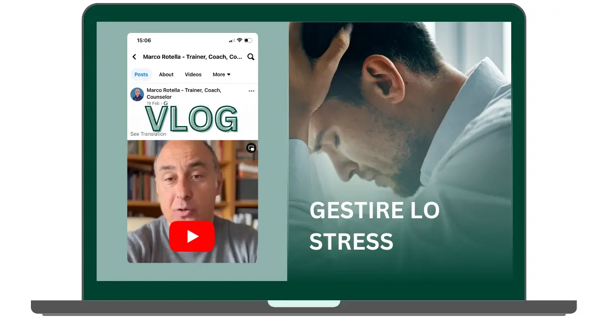 persona stressata con le mani tra i capelli